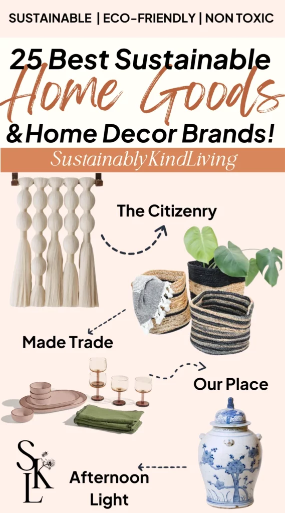 sustainable home decor 
