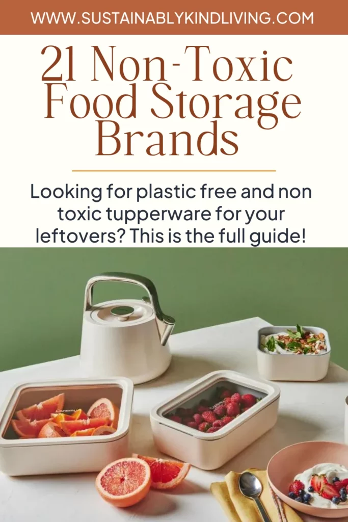 non toxic food storage