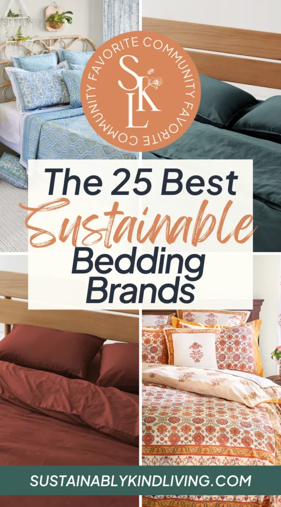 sustainable bedding brands