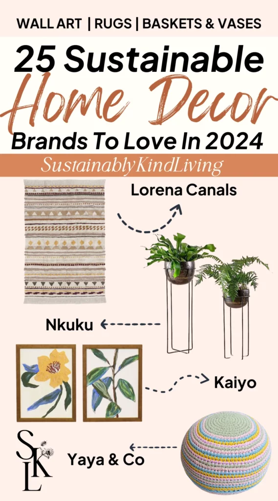 sustainable home goods 