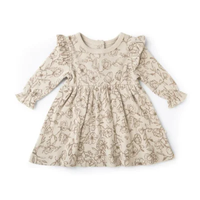 100 organic cotton baby dress