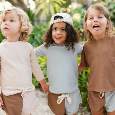 sustainable swimwear for kids and babies 