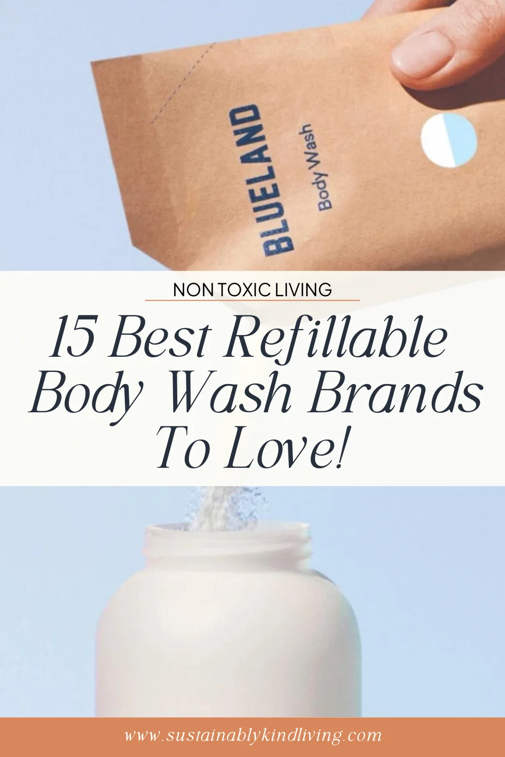 refillable body wash