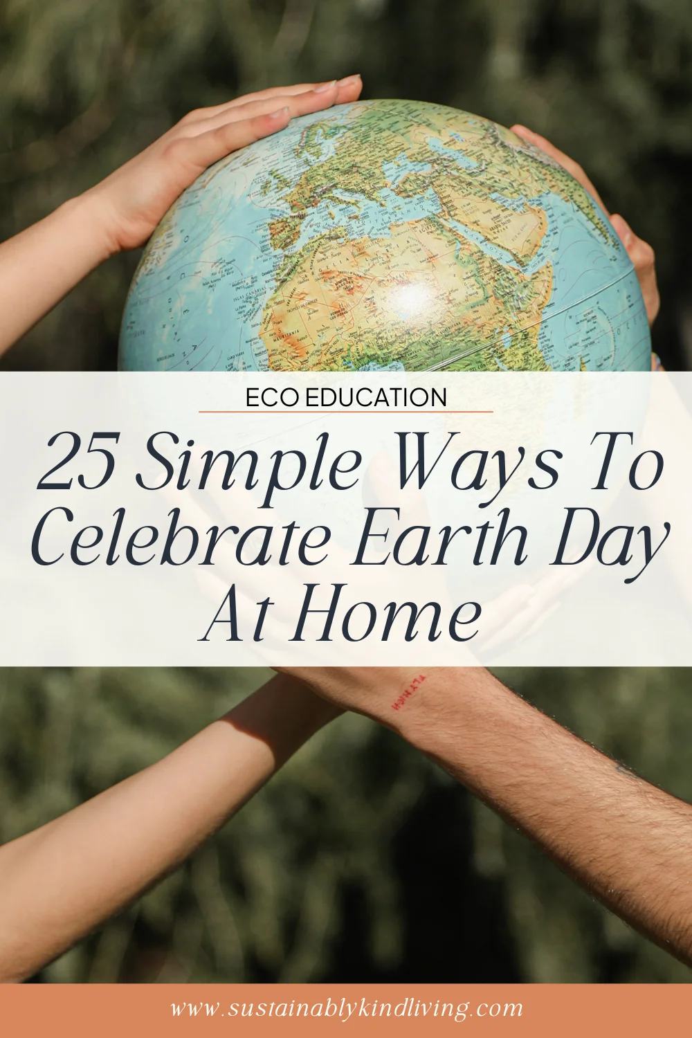 celebrating earth day at home