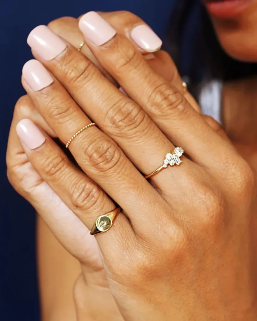 Ethical gemstone engagement rings