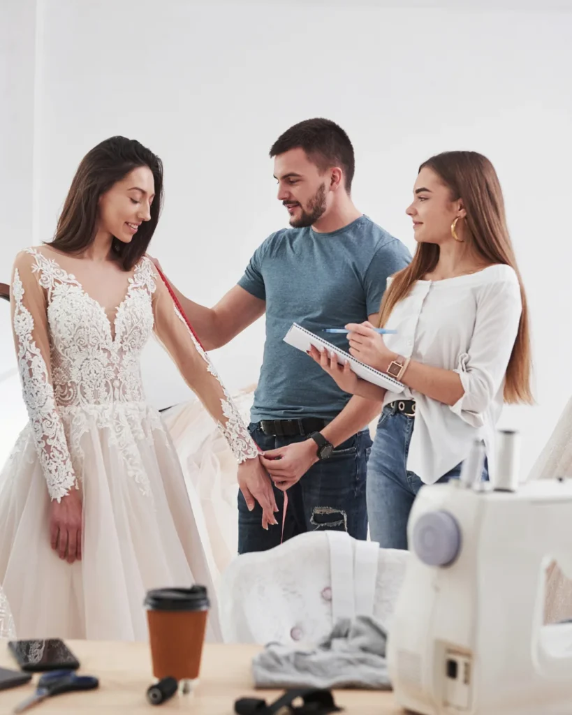 sustainable wedding dress shopping