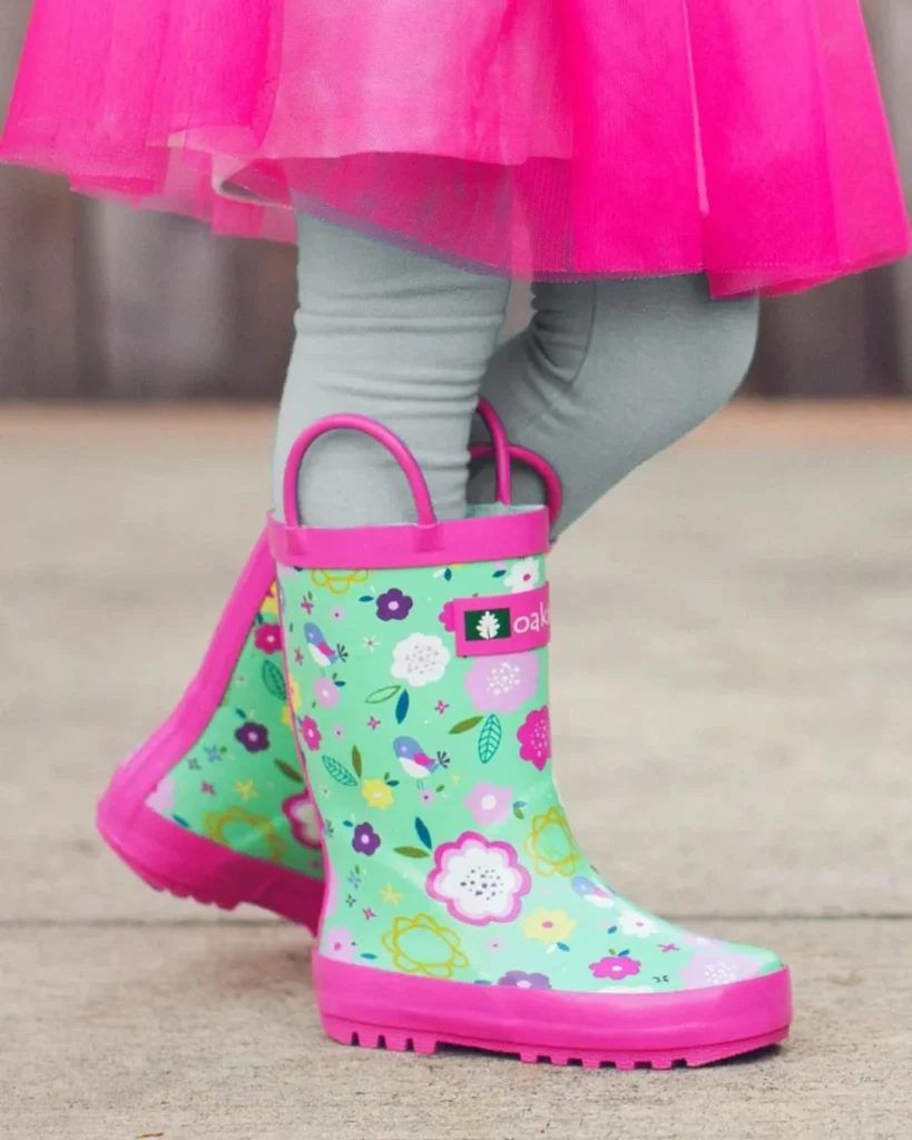 sustainable rubber rain boots