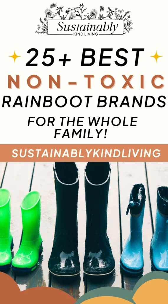 non toxic rain boots 