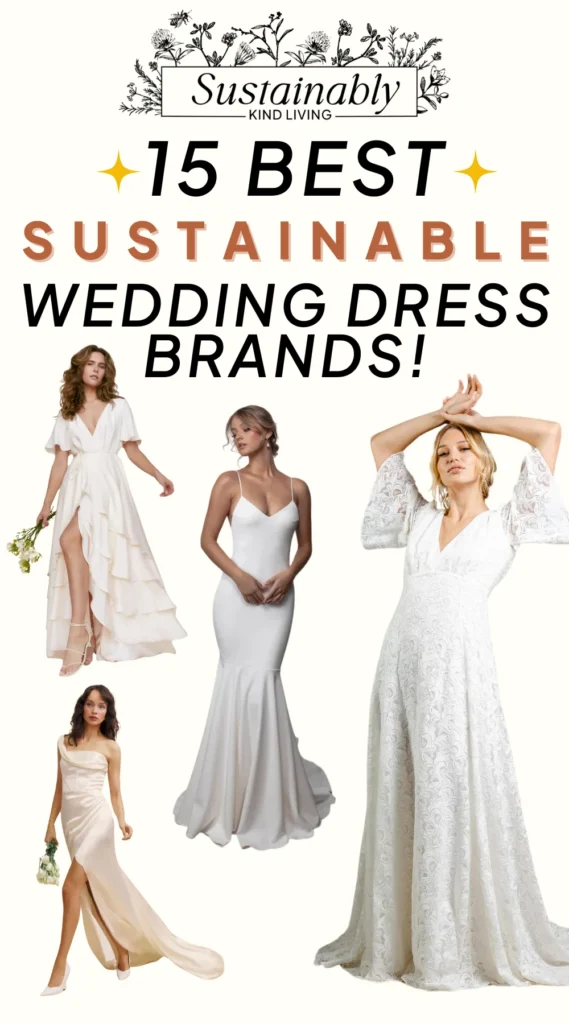 sustainable wedding dress brands
