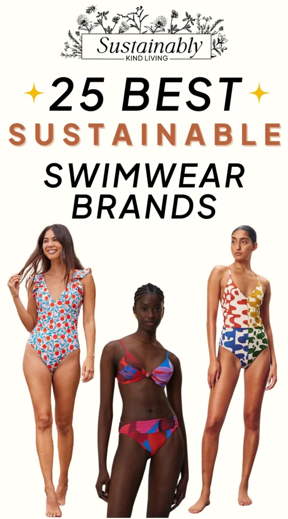 The 5 best swimwear brands for chic, sustainable swimsuits