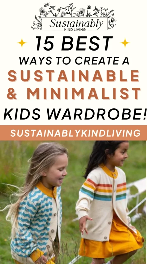 sustainable kids wardrobe