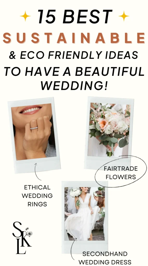 Eco friendly wedding ideas