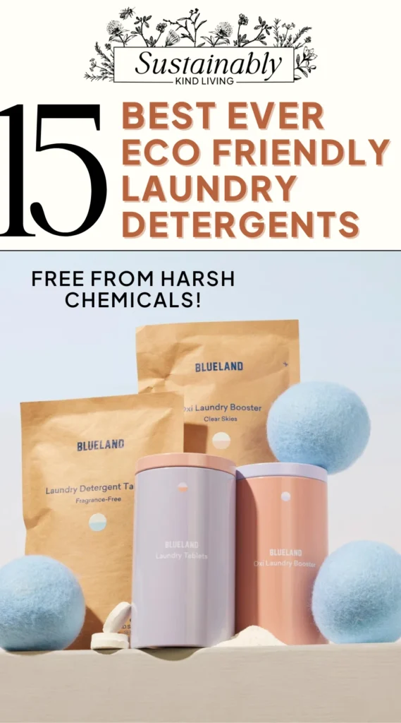 sustainable laundry detergent