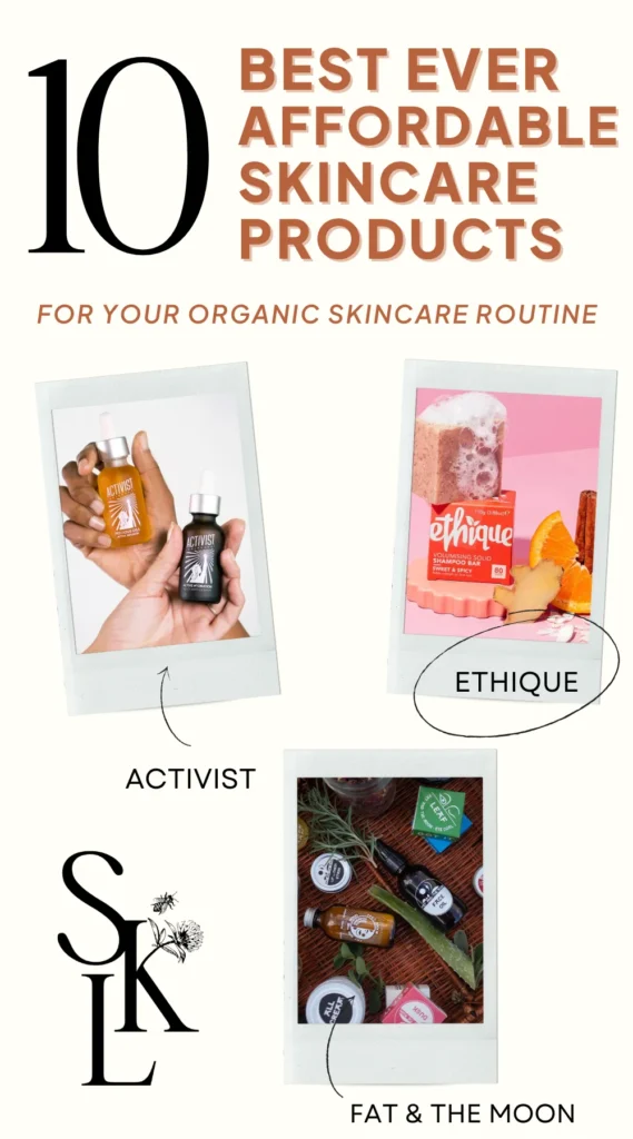 affordable organic skincare