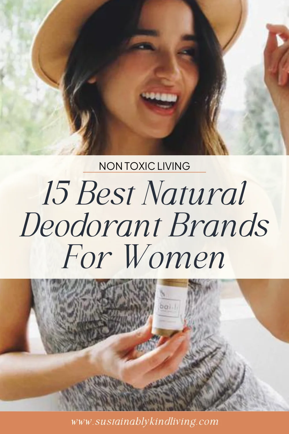 natural deodorant women
