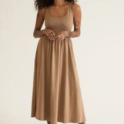 sustainable organic cotton dress