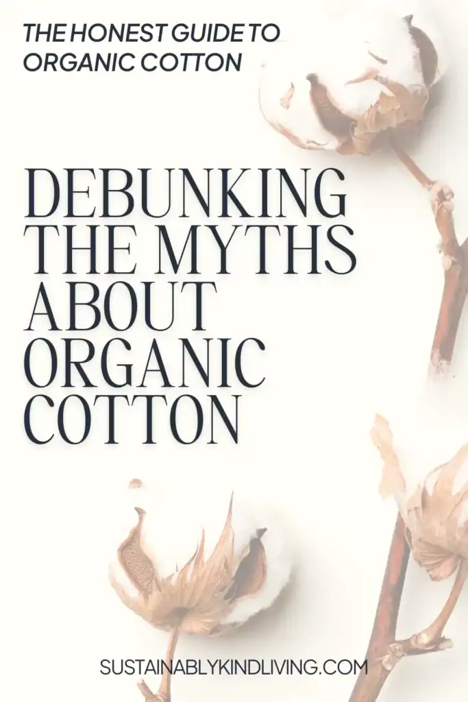 organic cotton vs regular cotton