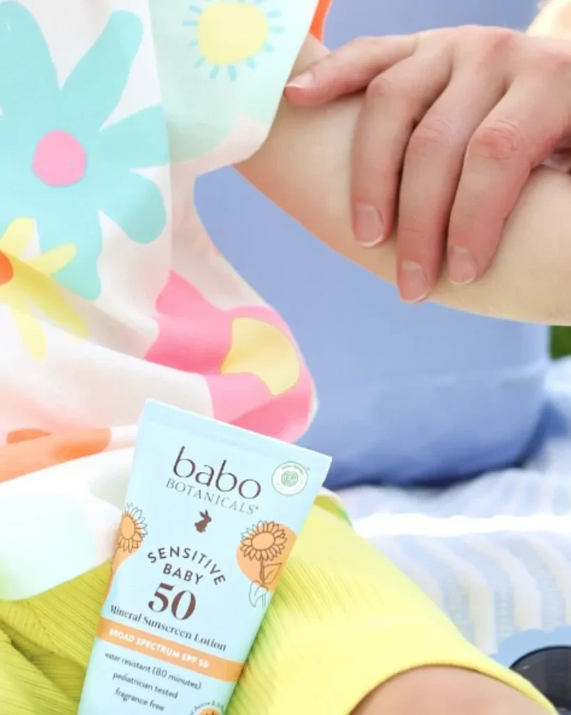 non toxic sunscreen for kids and babies 