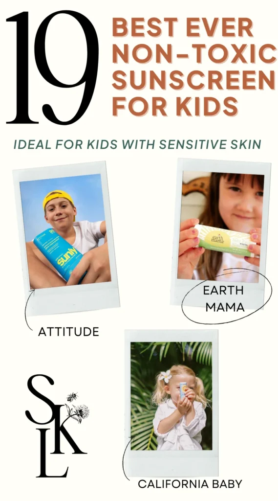 non toxic sunscreen for kids and babies 