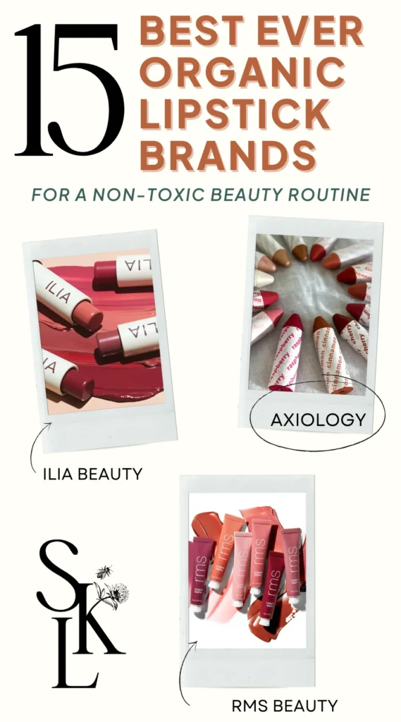organic and natural lipstick 