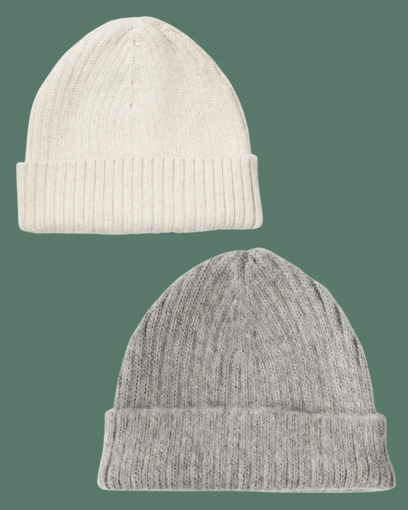 best sustainable beanies and winter hats 