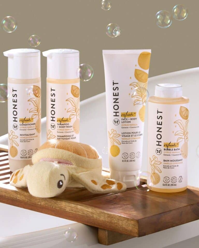 Natural Baby Bath Products