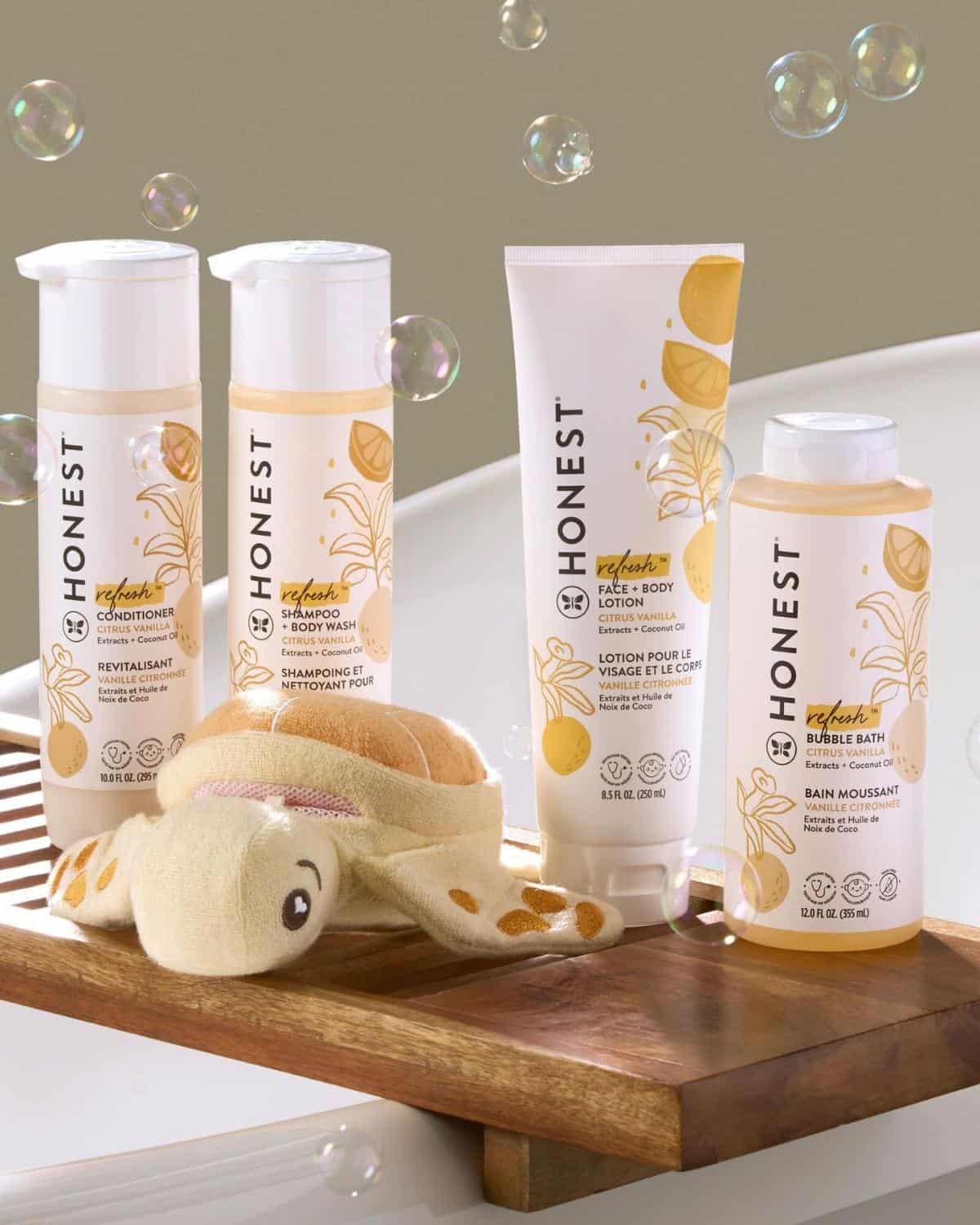 Natural Baby Bath Products