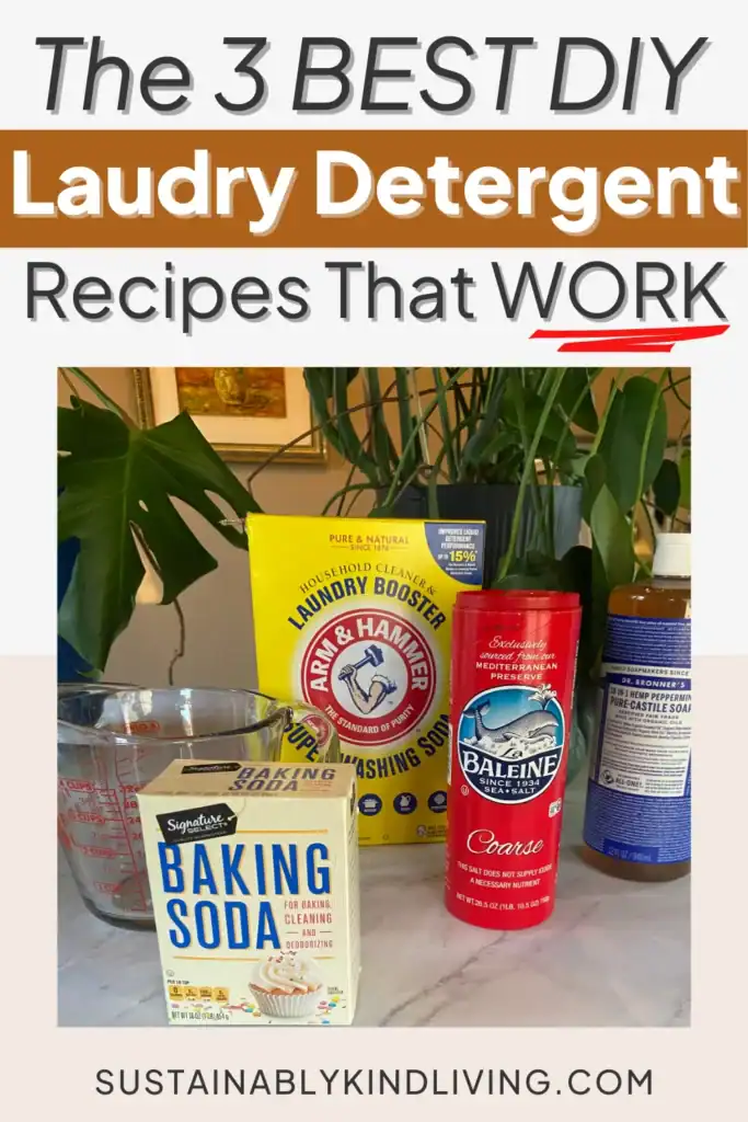 My Homemade Laundry Detergent Recipe I swear By!
