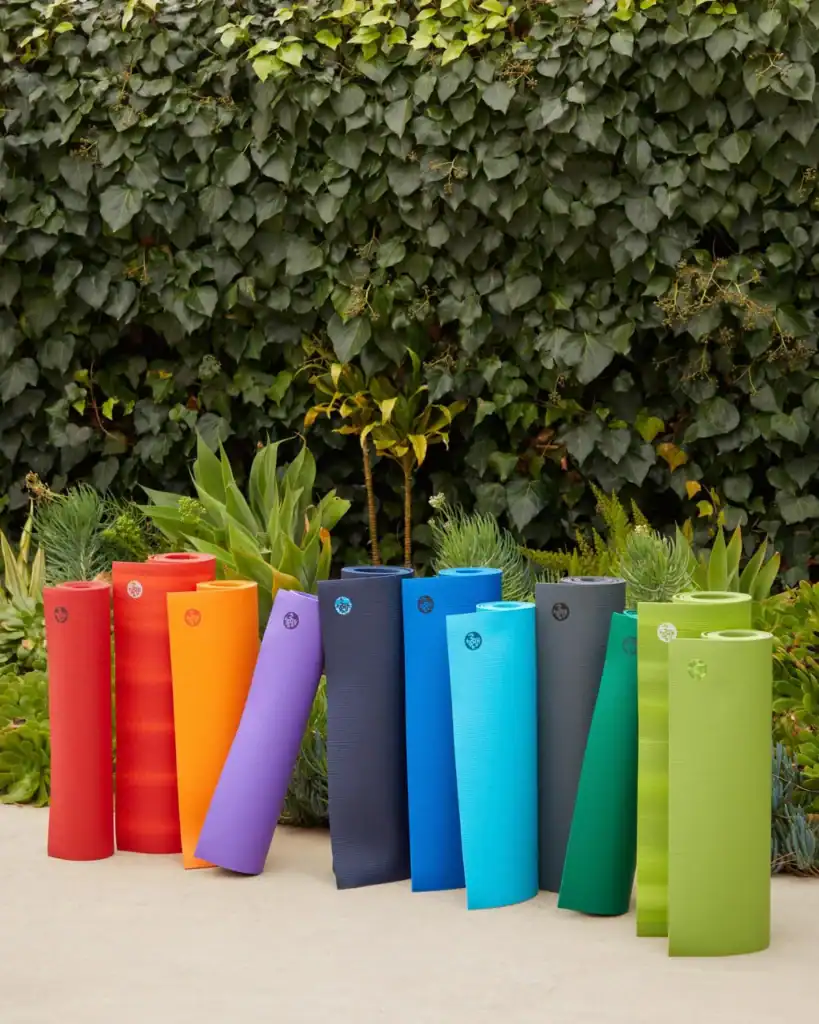 Manduka eKO yoga mat made from biodegradable natural rubber with extra cushioning and grip.