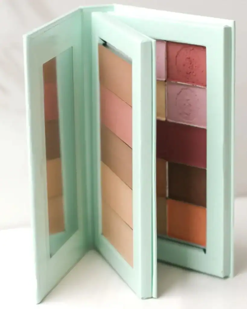 sustainable wedding makeup