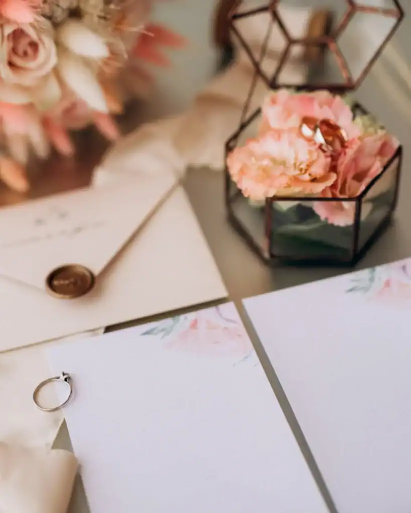 sustainable wedding invites
