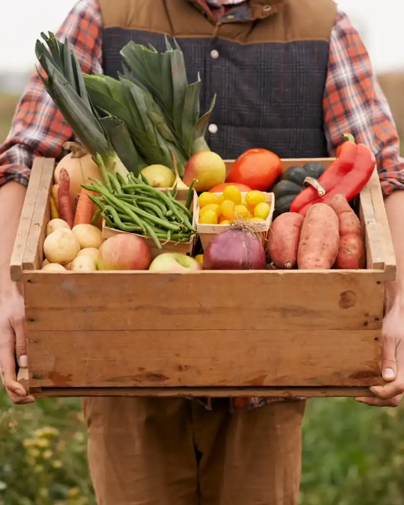 farm to table sustainable wedding