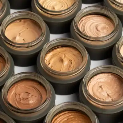 Araza Beauty Coconut Cream Foundation made with organic oils, fruit-based ingredients, and natural mineral pigments.