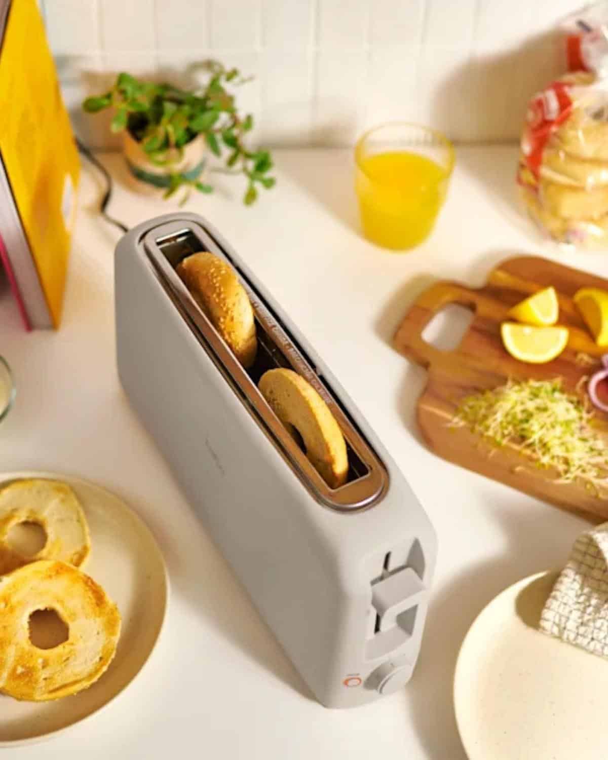 Chemical-free toasters and toaster ovens