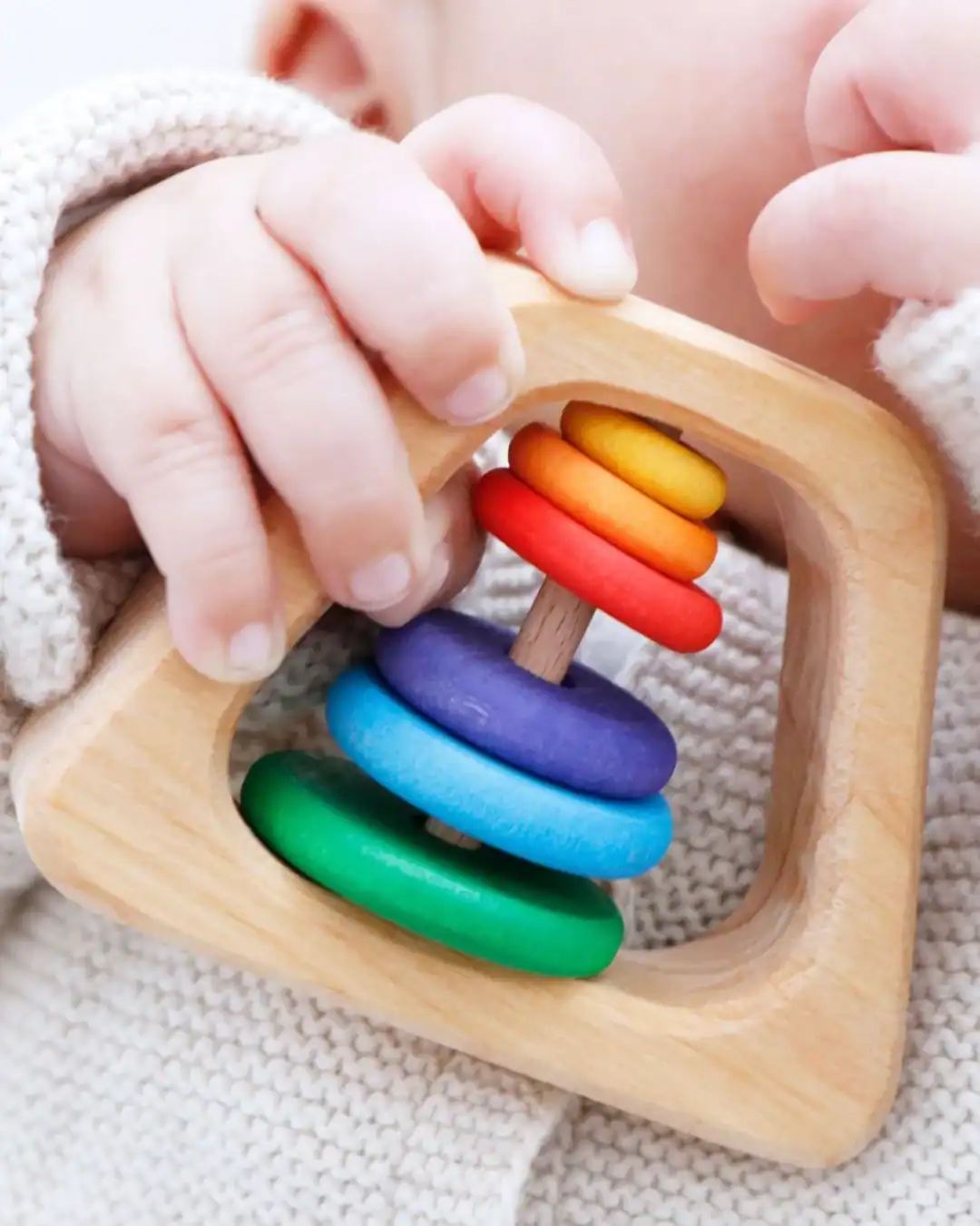Non-Toxic Wooden Toys for Infants