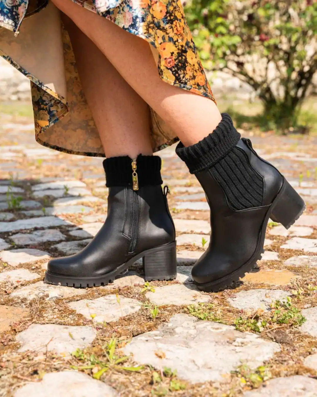 Winter Vegan Leather Boots