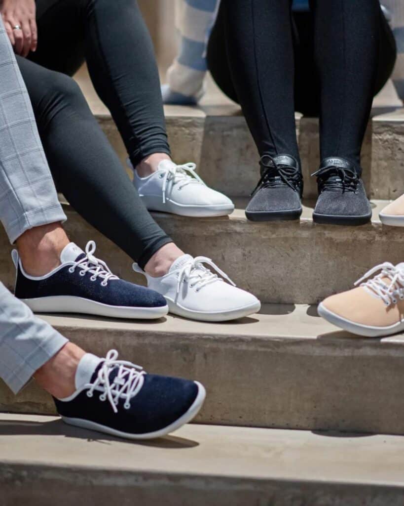 Ahinsa vegan barefoot shoes with wide toe box and flexible minimalist design