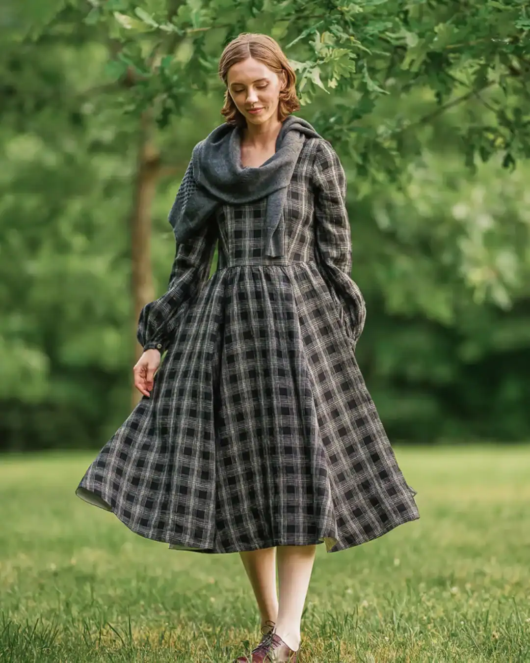 best long linen dresses