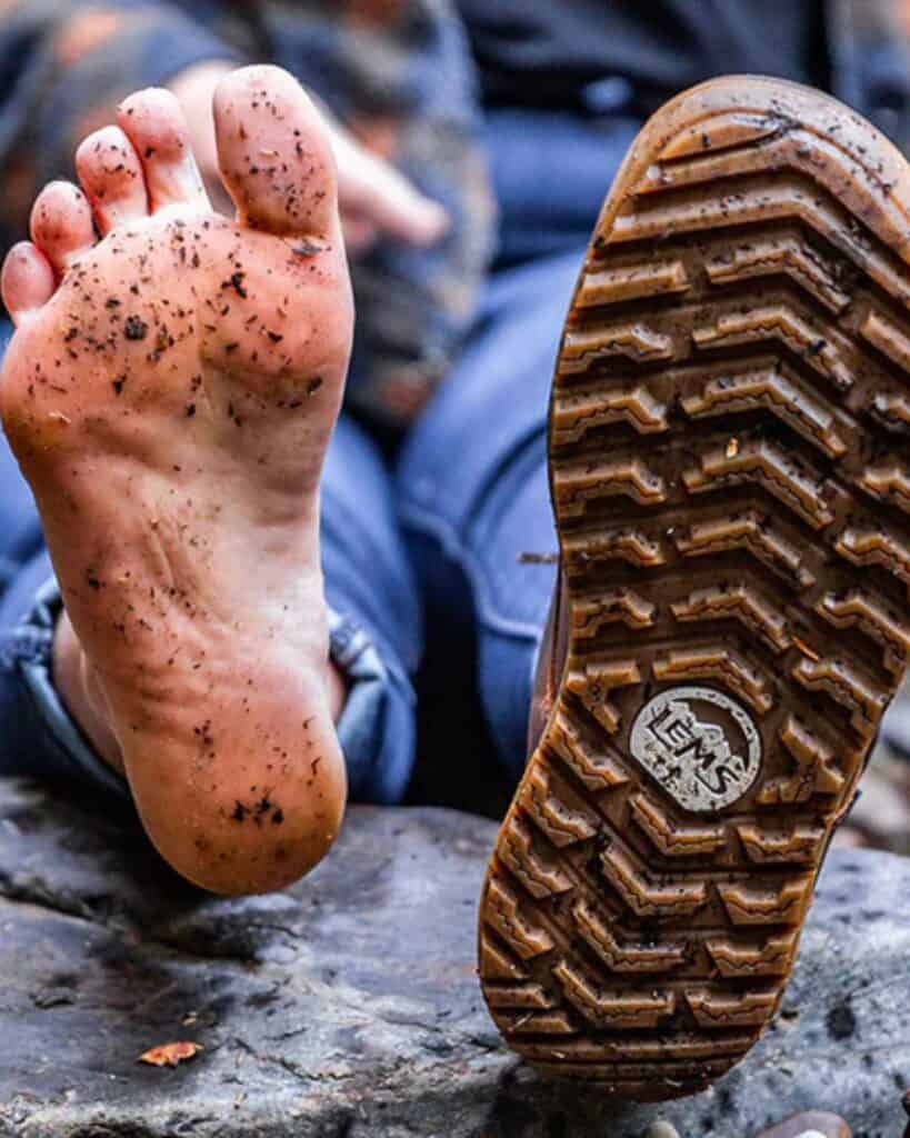 Lems Primal wide toe box shoes designed for natural foot movement