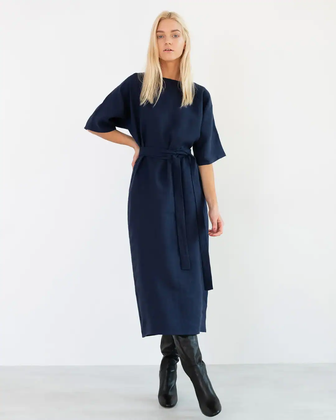 long-linen-dress-slow-fashion