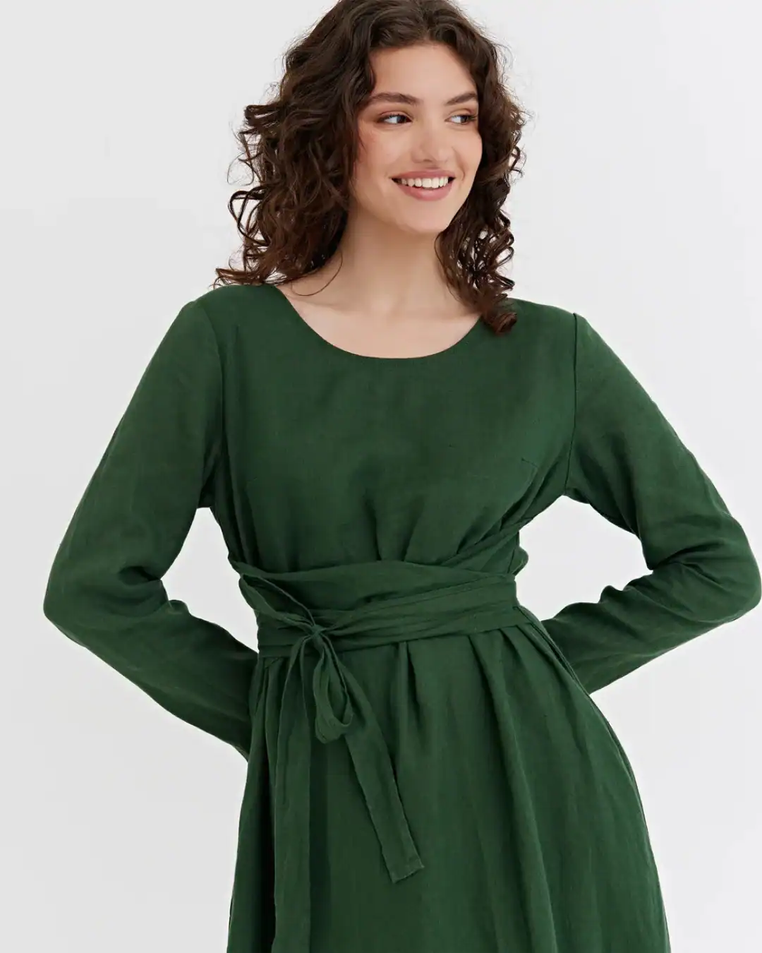 timeless-long-linen-dress-women
