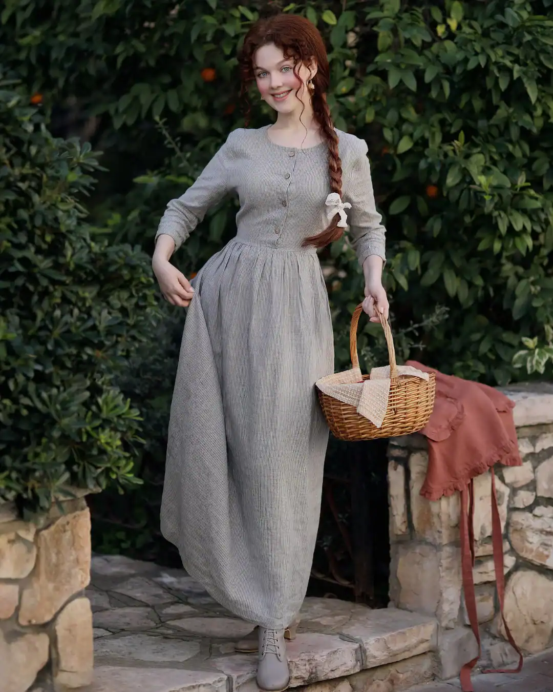 versatile-long-linen-dress-outfit