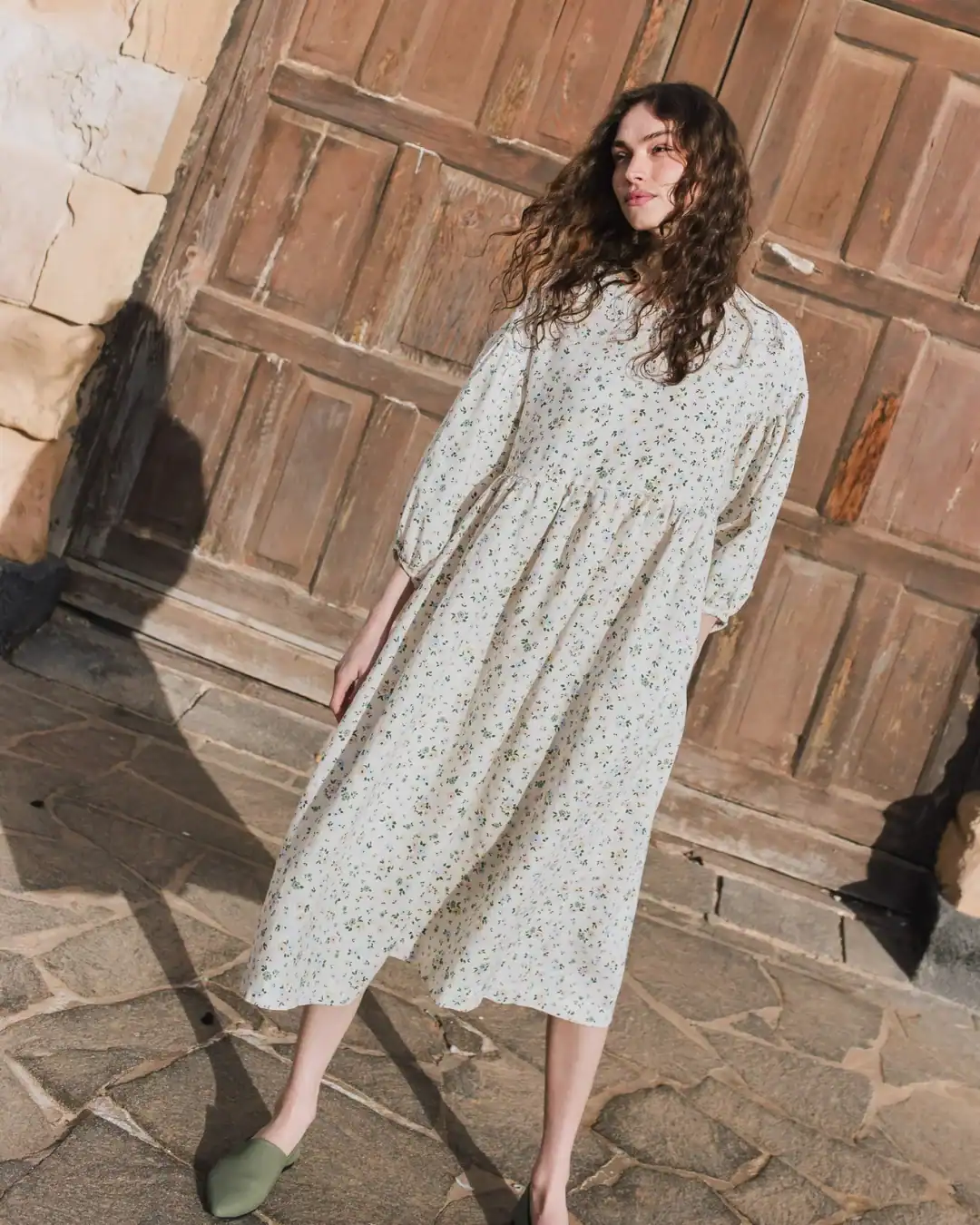 winter-linen-maxi-dress-styling