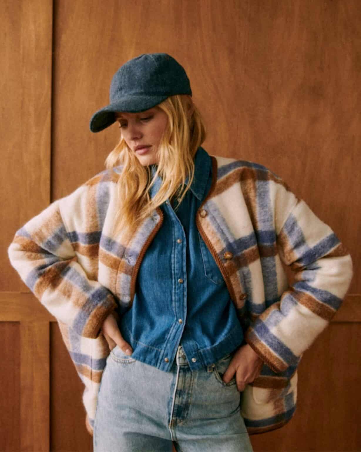 Organic Jean Jacket Grayson - Sustainable Elegance and Exceptional Comfort