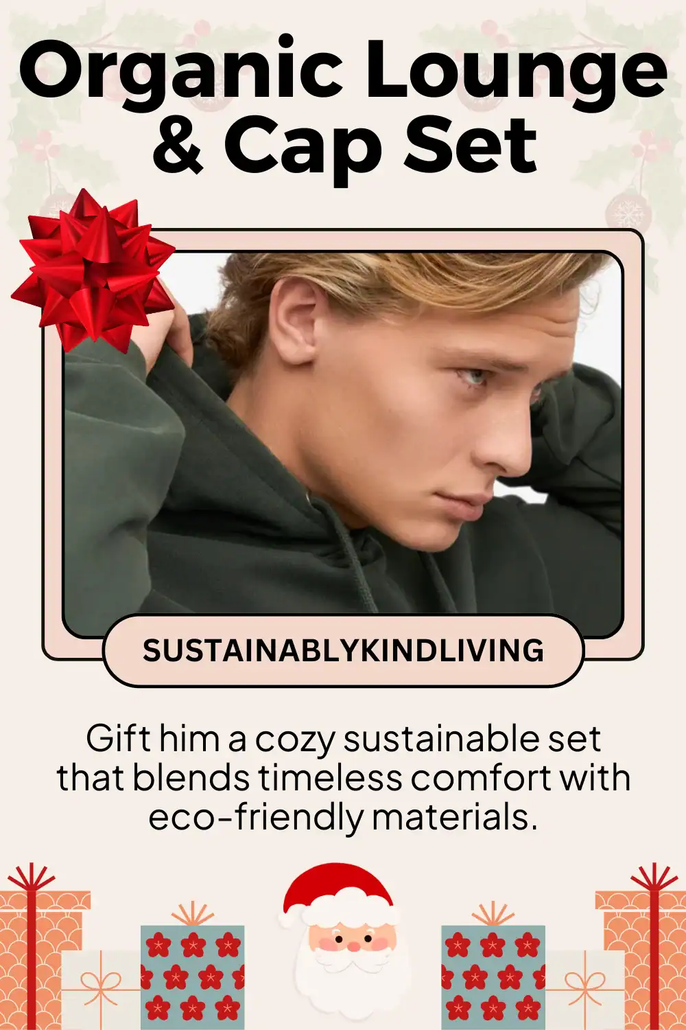 Colorful Standard organic hoodie, sweatpants and cap crafted with eco-friendly dyes, perfect ethical men’s loungewear.