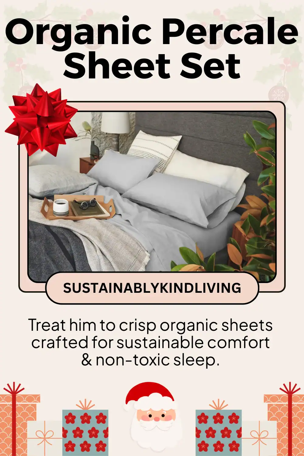 Coyuchi bamboo bedding bundle made with sustainable fibers, non-toxic, breathable and safe for eco-friendly sleep.