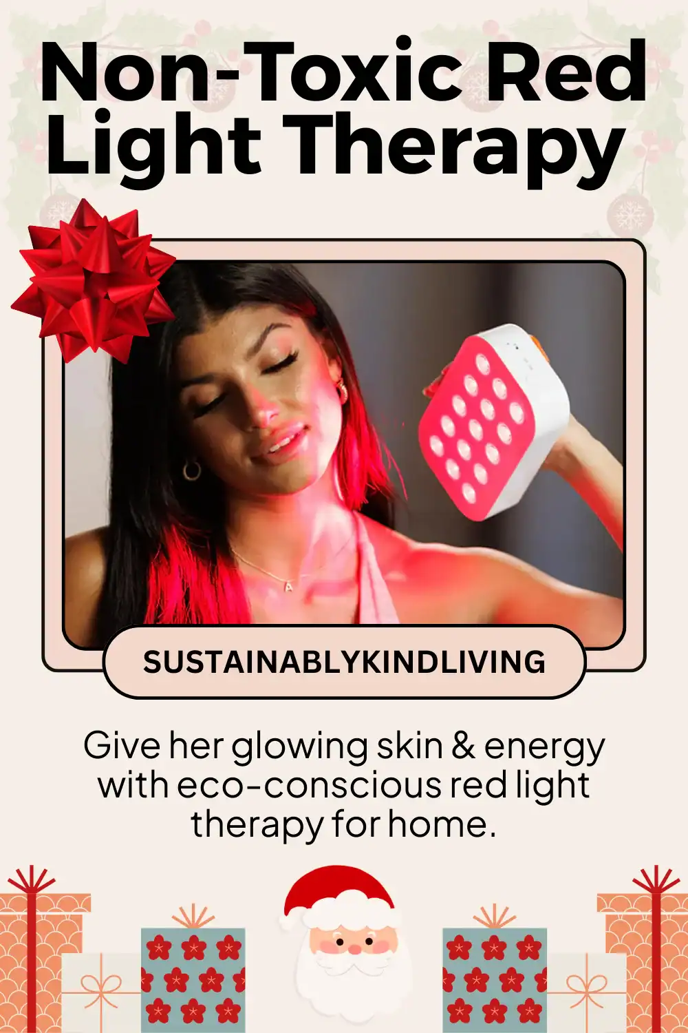 Lumebox red light therapy device made with non-toxic materials, ideal for safe, eco-friendly wellness at home.