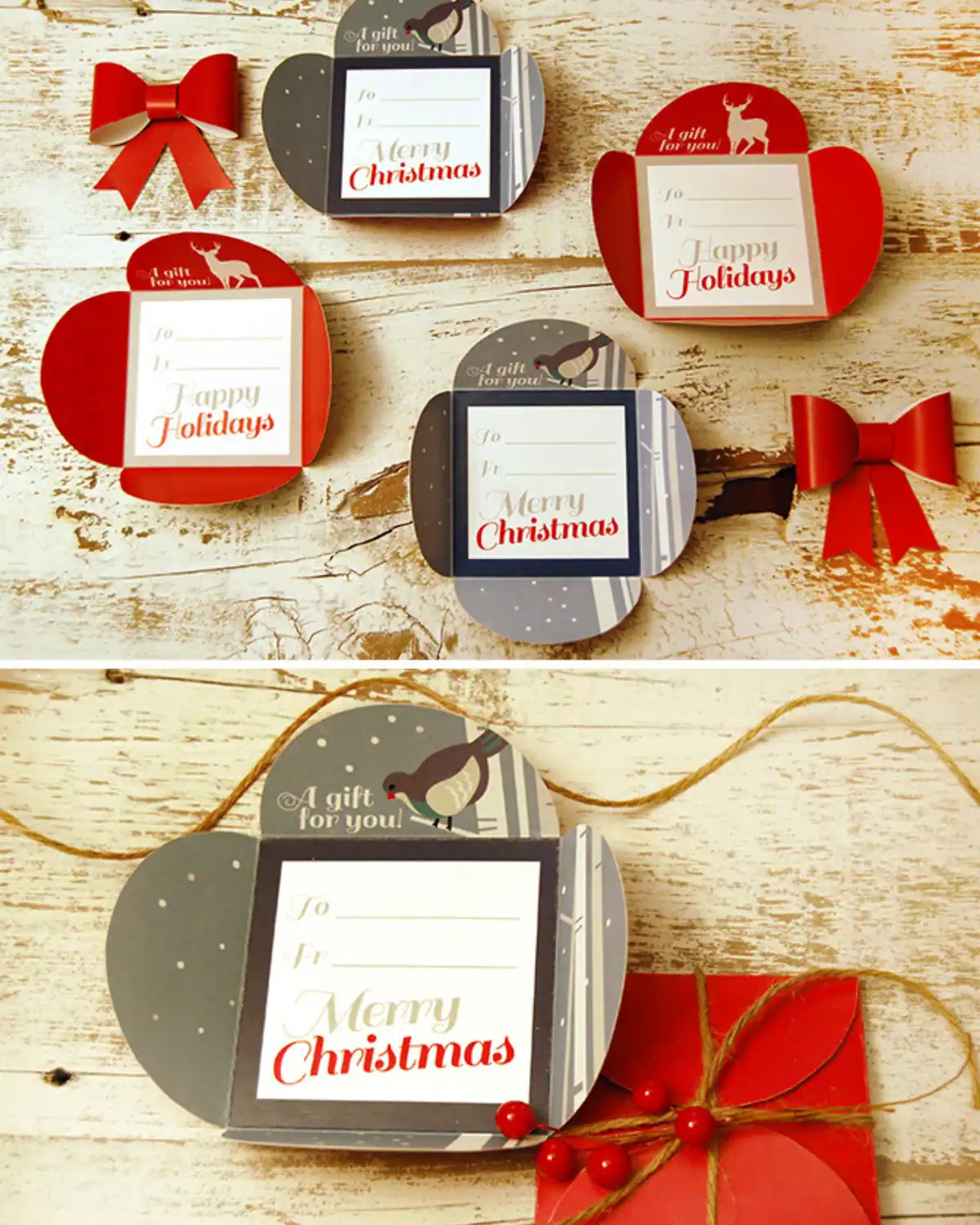 Botanical Paperworks plantable Christmas cards seed paper zero waste.