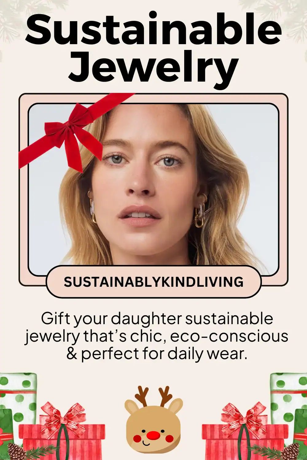 Ana Luisa sustainable jewelry crafted from recycled metals, chic and eco-conscious accessory for teens.