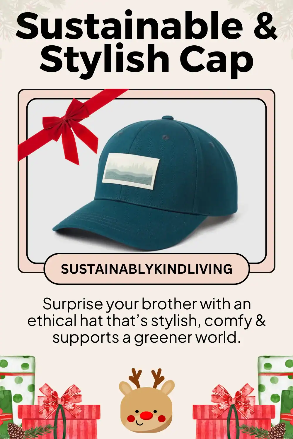 Tentree ethical Juniper hat that plants ten trees per purchase, perfect sustainable accessory for teens.
